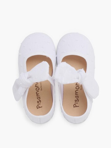 Ballerines Pisamonas en blanc