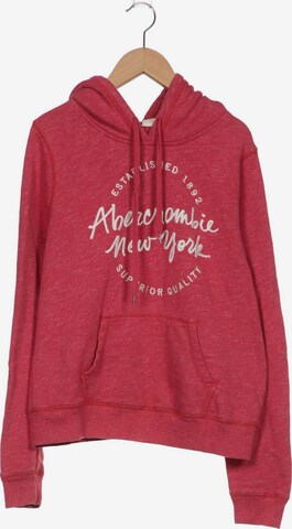 Abercrombie & Fitch Sweatshirt & Zip-Up Hoodie in M in Pink: front