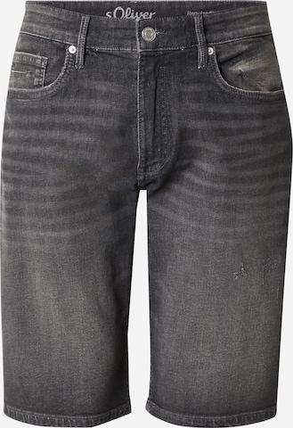 s.Oliver Regular Jeans in Grau: Vorderseite