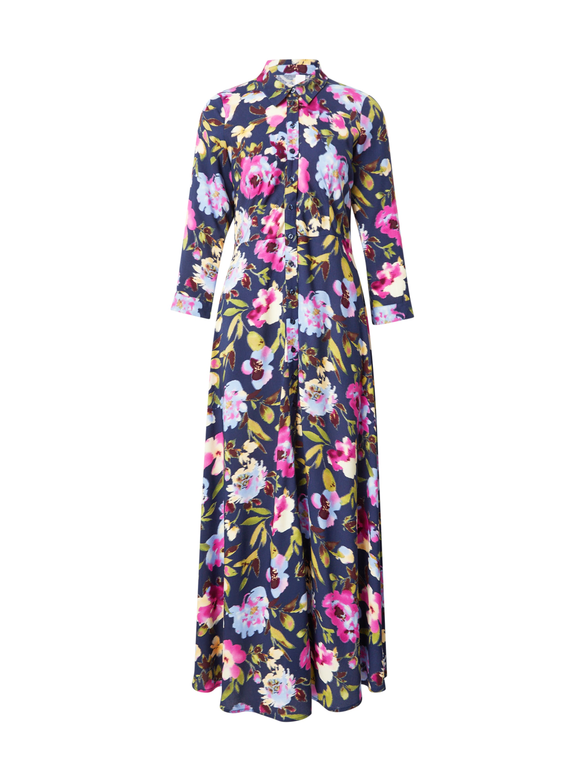 YAS Šaty 'YASSAVANNA' - Modrá: predná strana