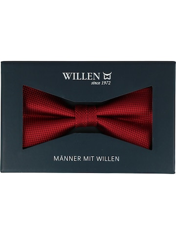 WILLEN Bow Tie 'Oxford' in Red