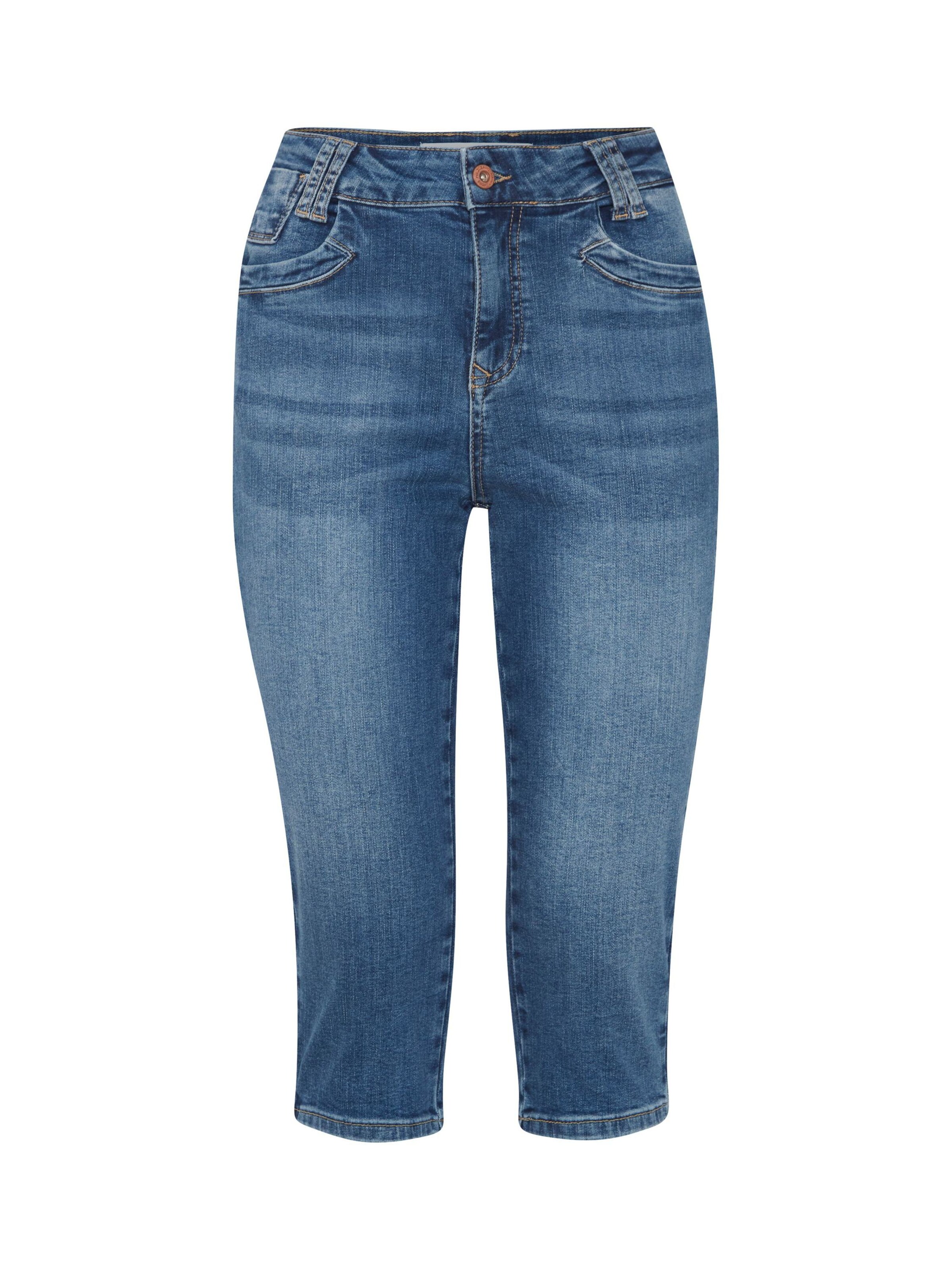 Jeggings 'Tenna' PULZ Jeans en bleu : devant