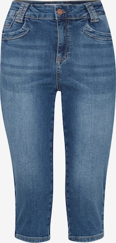 Skinny Jeggings 'Tenna' PULZ Jeans en bleu : devant