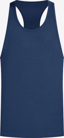 T-Shirt Smilodox en bleu : devant