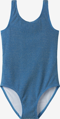 NAME IT Badpak 'NKFZEDUA' in Blauw: voorkant