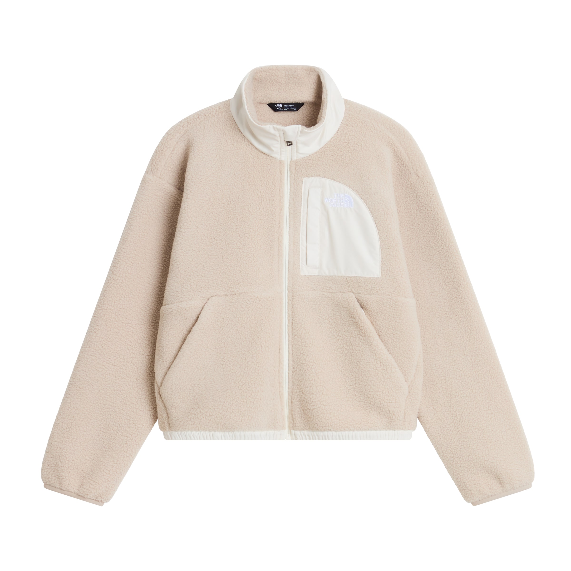 THE NORTH FACE Funktionsfleecejacke in Beige: Vorderseite
