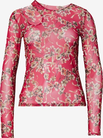 HUGO Paita 'Damecia' värissä vaaleanpunainen: etupuoli