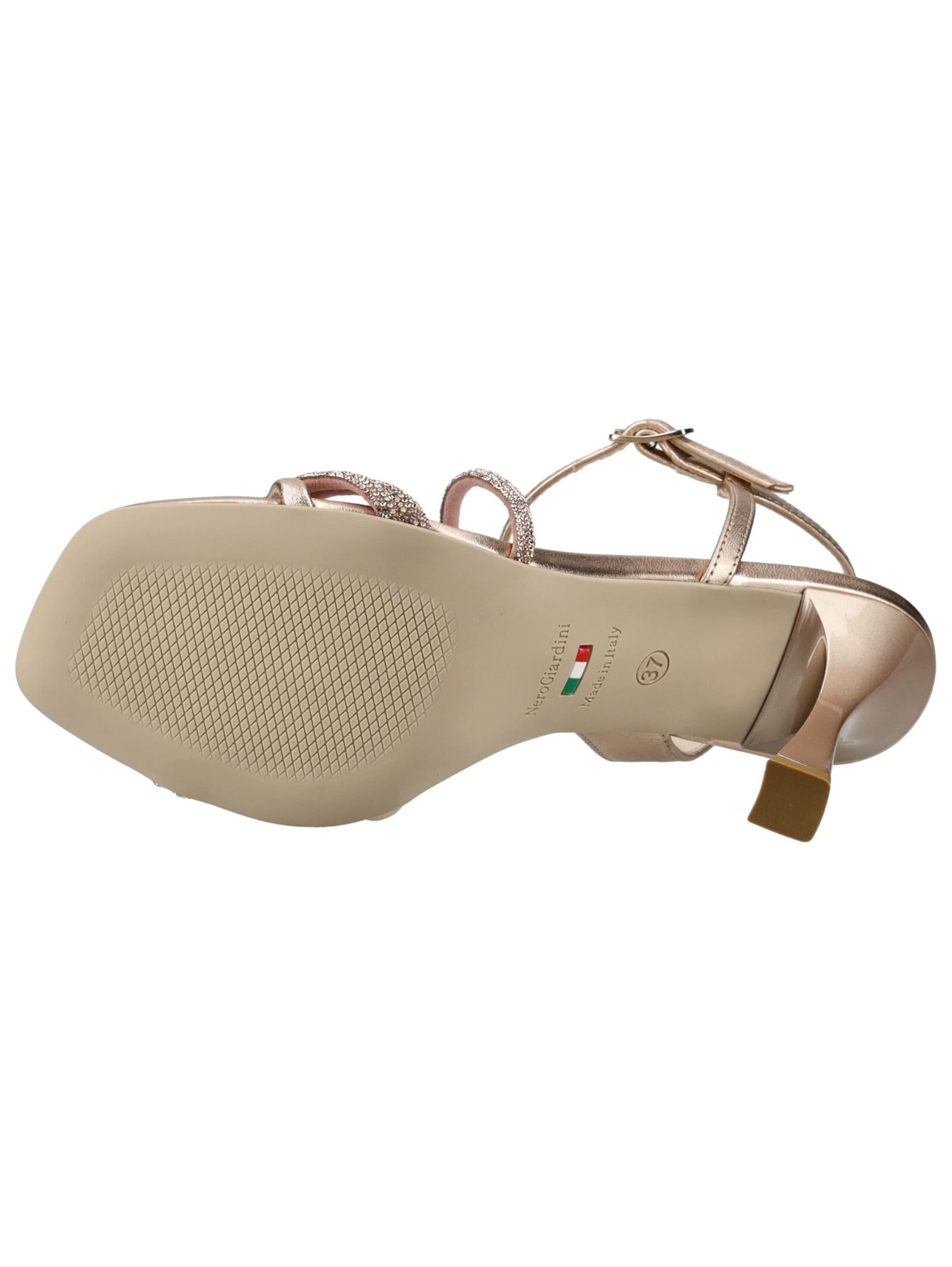 Sandales Nero Giardini en or