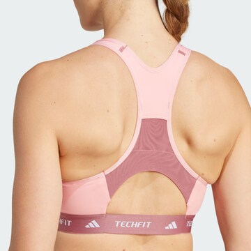 ADIDAS PERFORMANCE High neck Sports bra in Pink