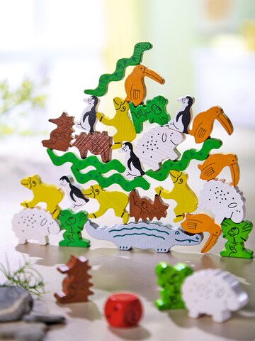 HABA Spel 'Tier auf Tier' in Gemengde kleuren
