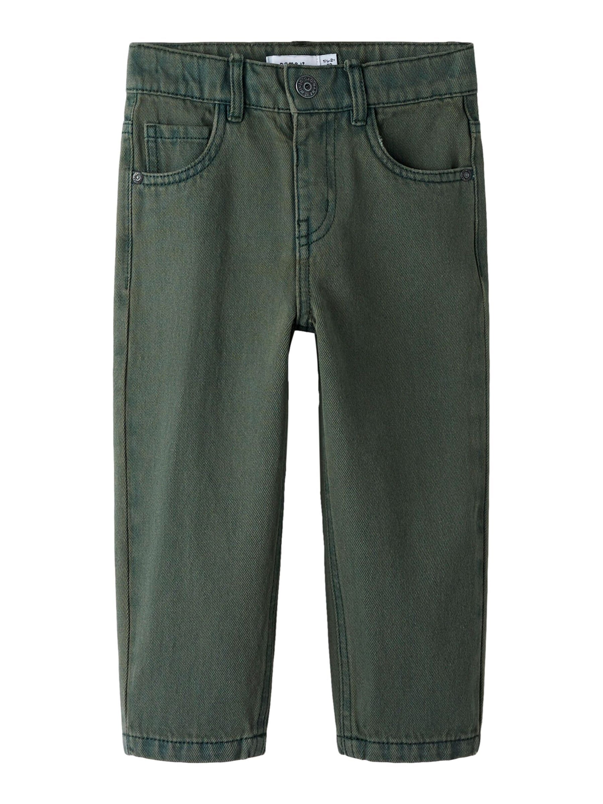 NAME IT - Tapered Vaquero en verde: frente