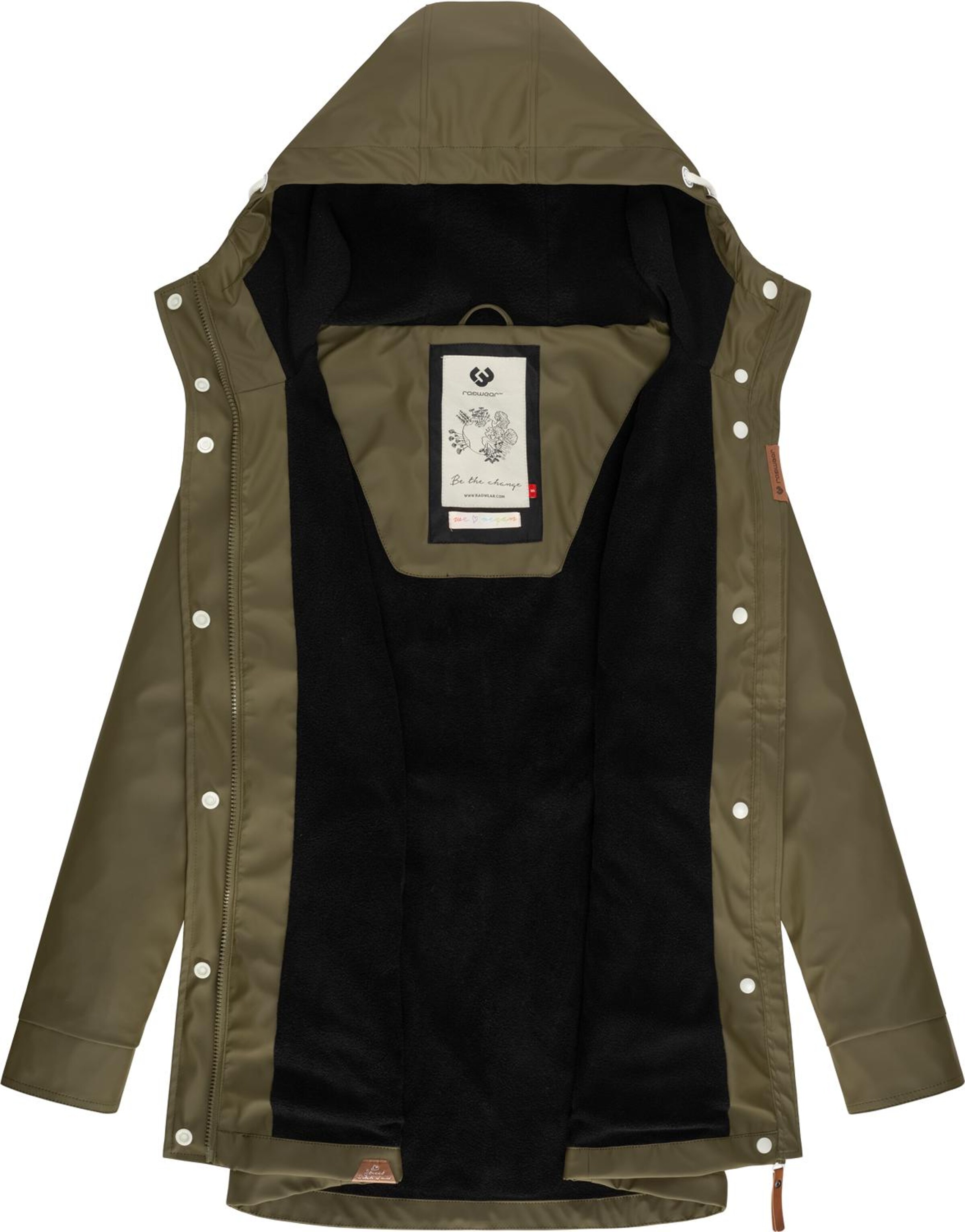 Ragwear Функциональная куртка 'Monadis' в Зеленый