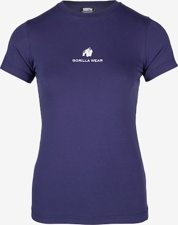 Gorilla Wear Shirt in Blue: front