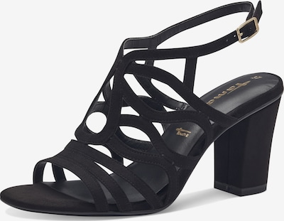 TAMARIS Strap sandal in Black, Item view