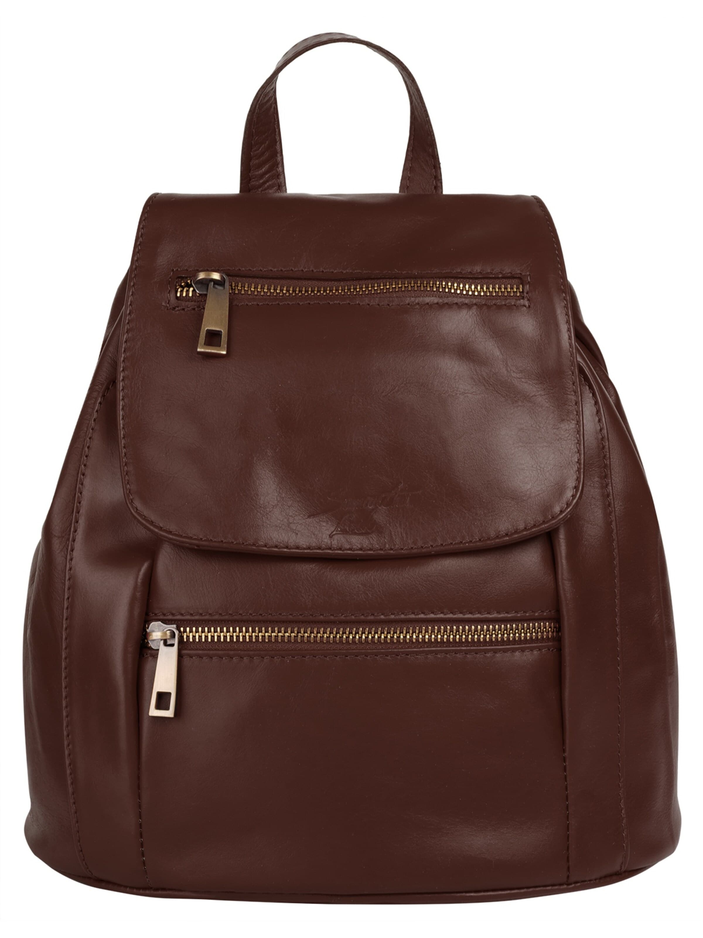 Samantha Look Rucksack‌‌ in Braun: Vorderseite