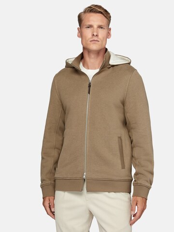 Veste de survêtement Boggi Milano en beige : devant