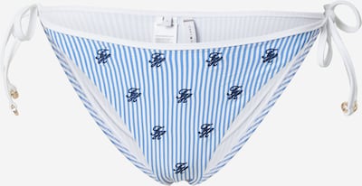 XS dydžio Bikinio kelnaitės iš Tommy Hilfiger Underwear, spalva – azuro spalva / tamsiai mėlyna / balta, Prekių apžvalga
