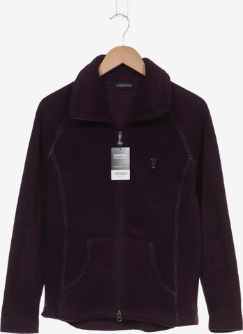 Golfino Sweatshirt & Zip-Up Hoodie in L in Purple: front