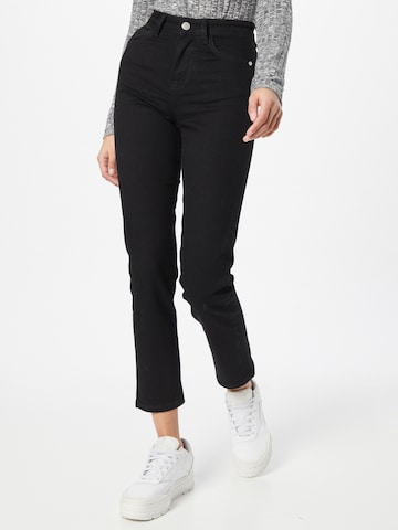 regular Jeans 'IRIS' di KnowledgeCotton Apparel in nero: frontale