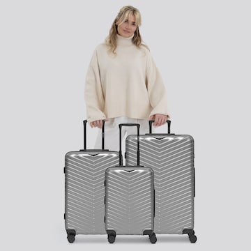 Redolz Suitcase set 'Essentials 18' in Silver