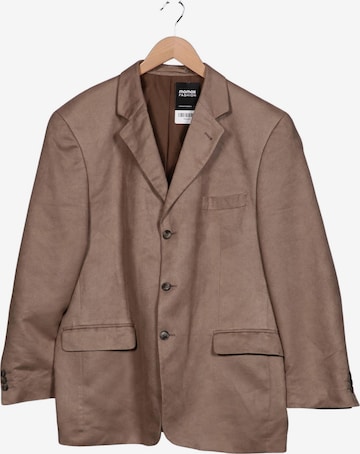 Via Cortesa Suit Jacket in XXL in Beige: front