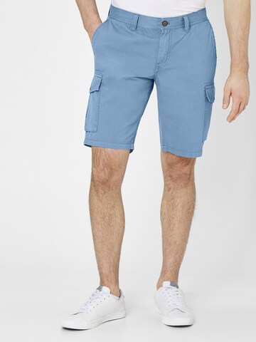 REDPOINT Regular Cargo Pants in Blue: front