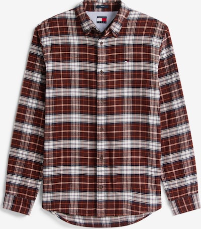 Tommy Jeans Paita värissä laivastonsininen / ruskea / oranssi / valkoinen, Tuotenäkymä