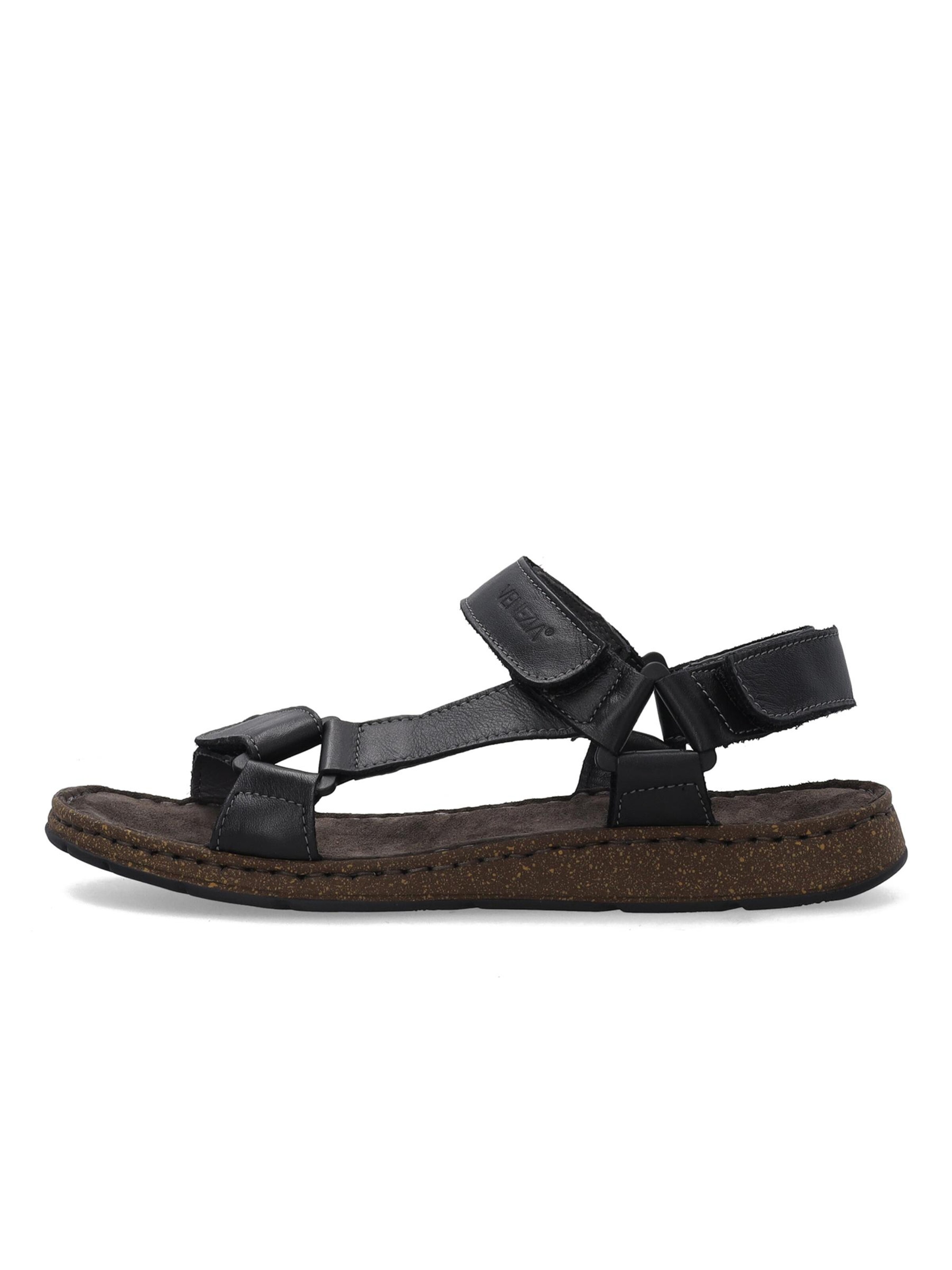 VENEZIA Sandale‌ in Schwarz: Vorderseite