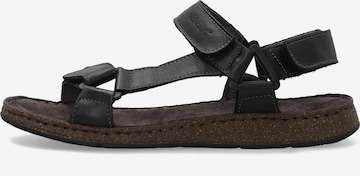 VENEZIA Sandale in Schwarz: Vorderseite