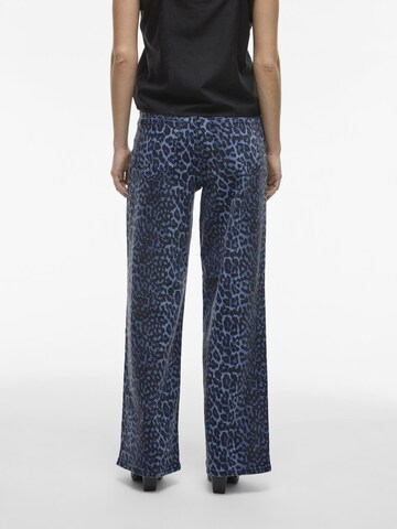 VILA Wide leg Jeans in Blauw