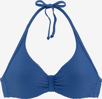 SUNSEEKER T-Shirt Bikinitop in Blau: predná strana