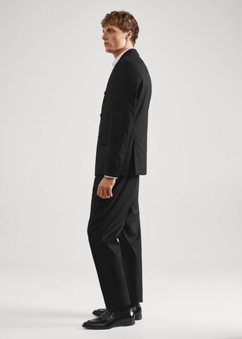 MANGO MAN Slim fit Suit Jacket 'Sveta' in Black