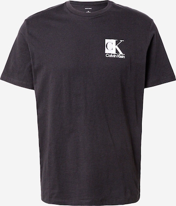 Calvin Klein Tričko – černá: přední strana