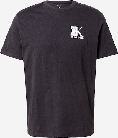Calvin Klein Majica u svijetloplava / crna / bijela, Pregled proizvoda