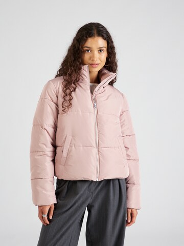 JDY Winter Jacket 'NEW ERICA' in Pink: front