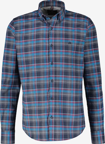 LERROS Button Up Shirt in Blue: front