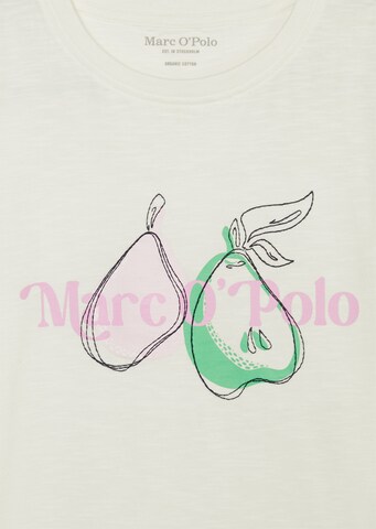 T-Shirt Marc O'Polo en blanc