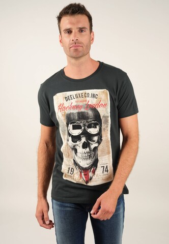Deeluxe T-Shirt 'Clem' in Blau: Vorderseite
