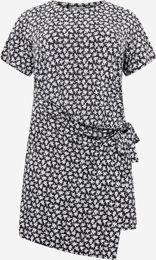 Rochie de vară Michael Kors Plus pe negru / alb, Vizualizare produs