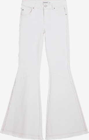 Desigual Levenevä Farkut värissä valkoinen: etupuoli