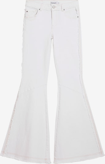 Džinsai iš Desigual, spalva – balta, Prekių apžvalga