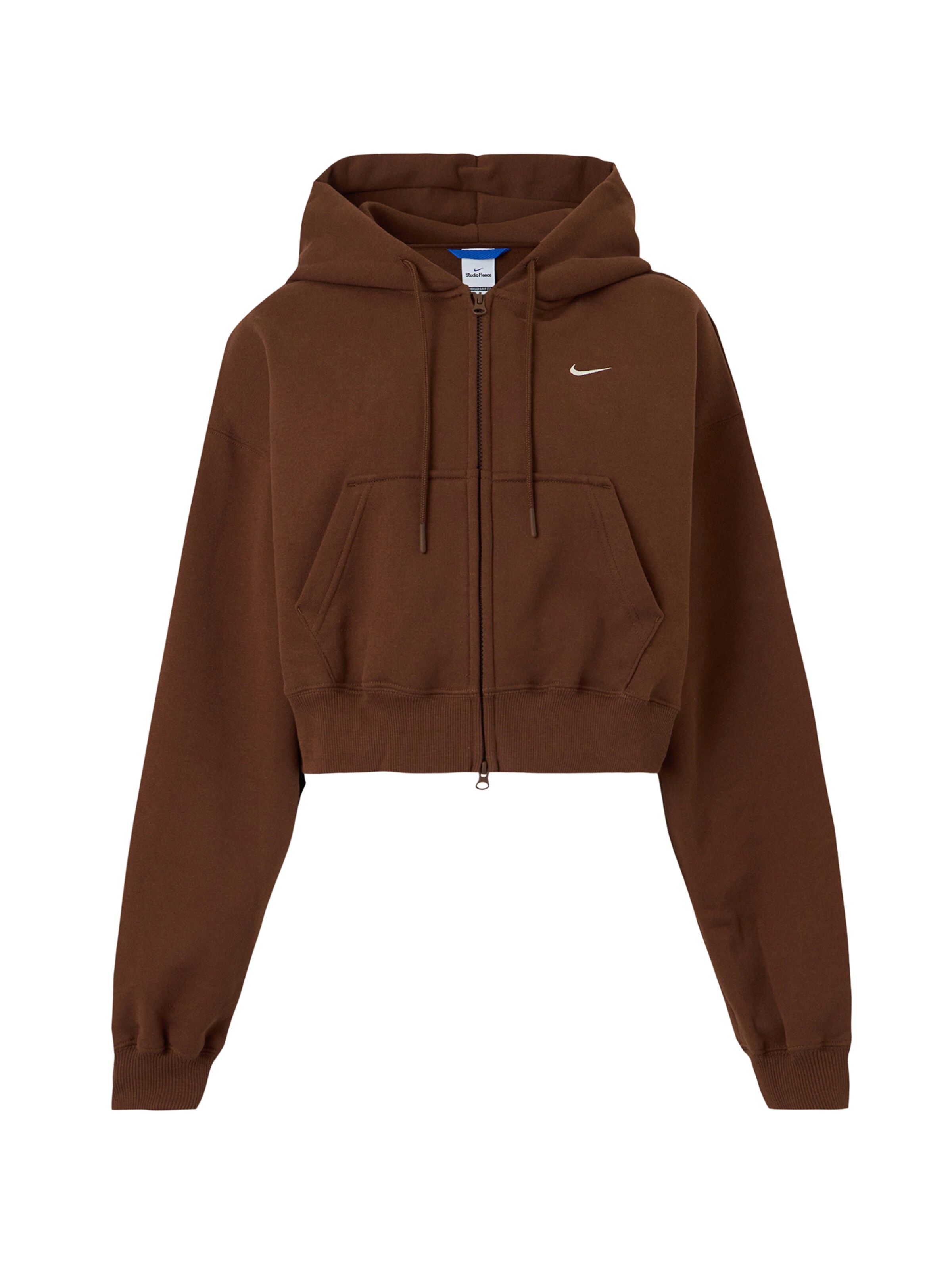 Hanorac de la Nike Sportswear pe maro: față