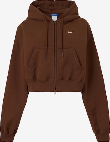 Hanorac de la Nike Sportswear pe maro: față