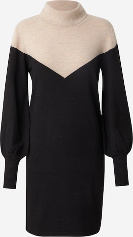 Robes en maille 'VIKerry' VILA en noir : devant