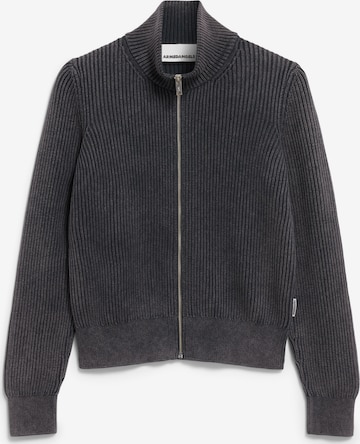 ARMEDANGELS Strickjacke REBECCAA GMT DYE in Schwarz: Vorderseite