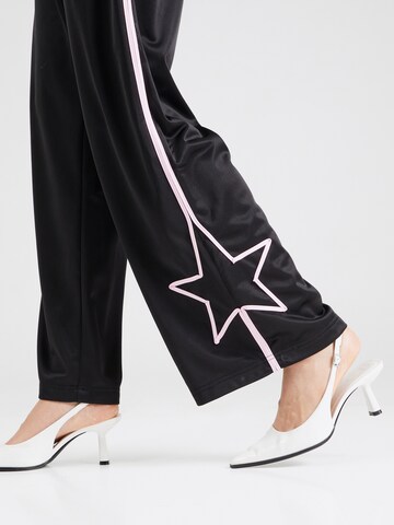 Wide Leg Pantalon Monki en noir