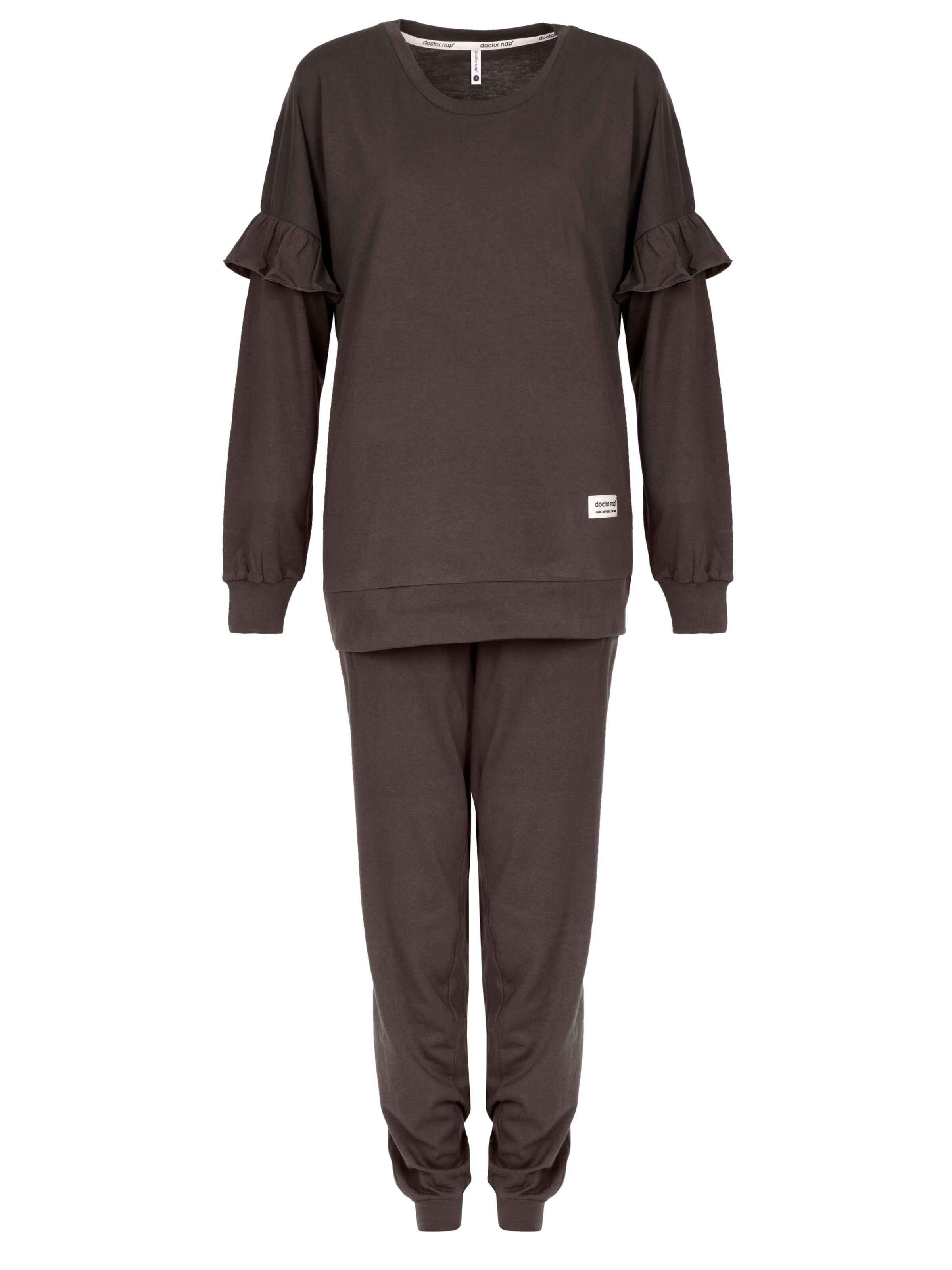 Doctor nap Pyjama 'Doctor Nap'‌‌‌ in braun, Produktansicht