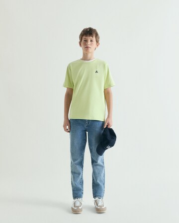 T-Shirt Scalpers en vert : devant