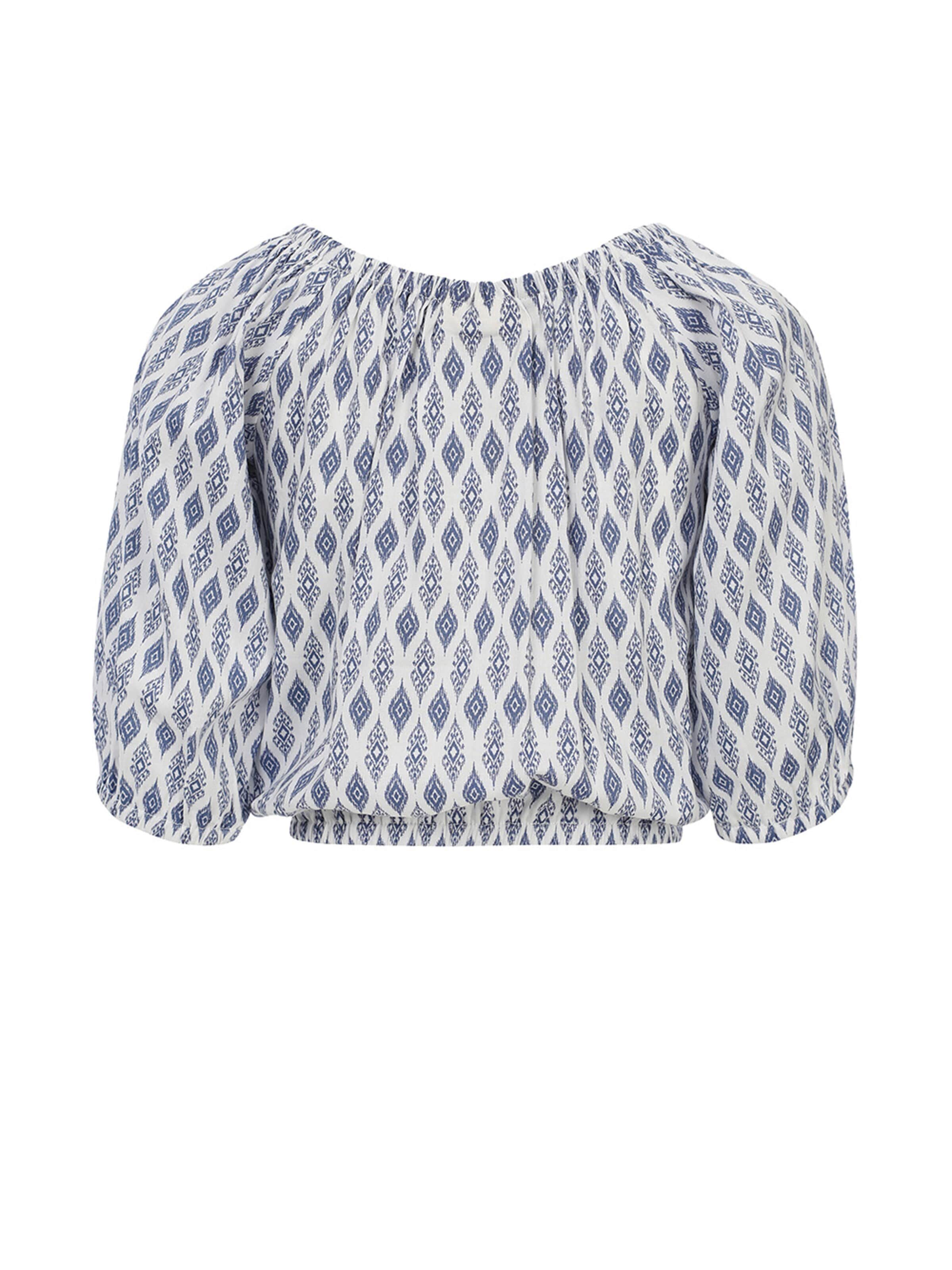 Looxs Revolution Blouse in Blue: front