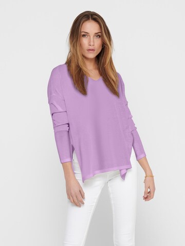 ONLY Pullover 'Amalia' in Lila